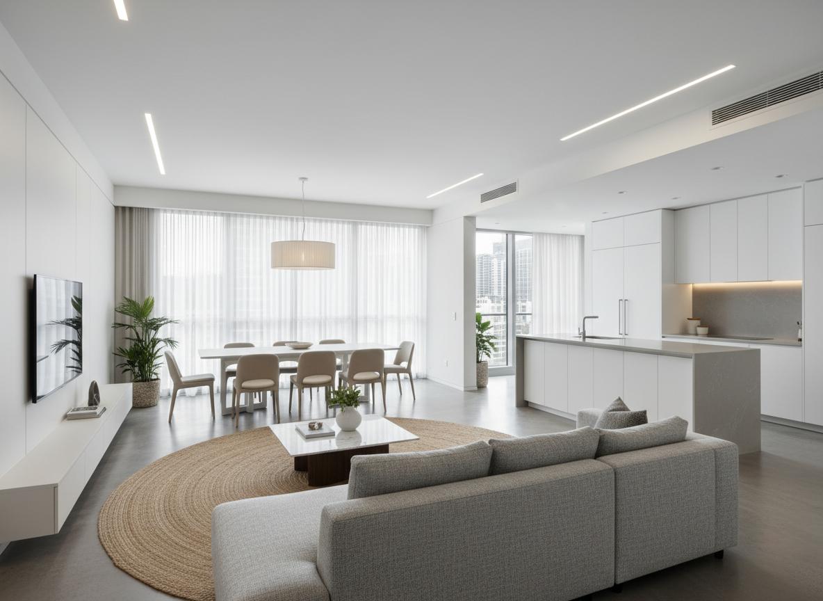 Departamento remodelado con acabados de drywall en Lima